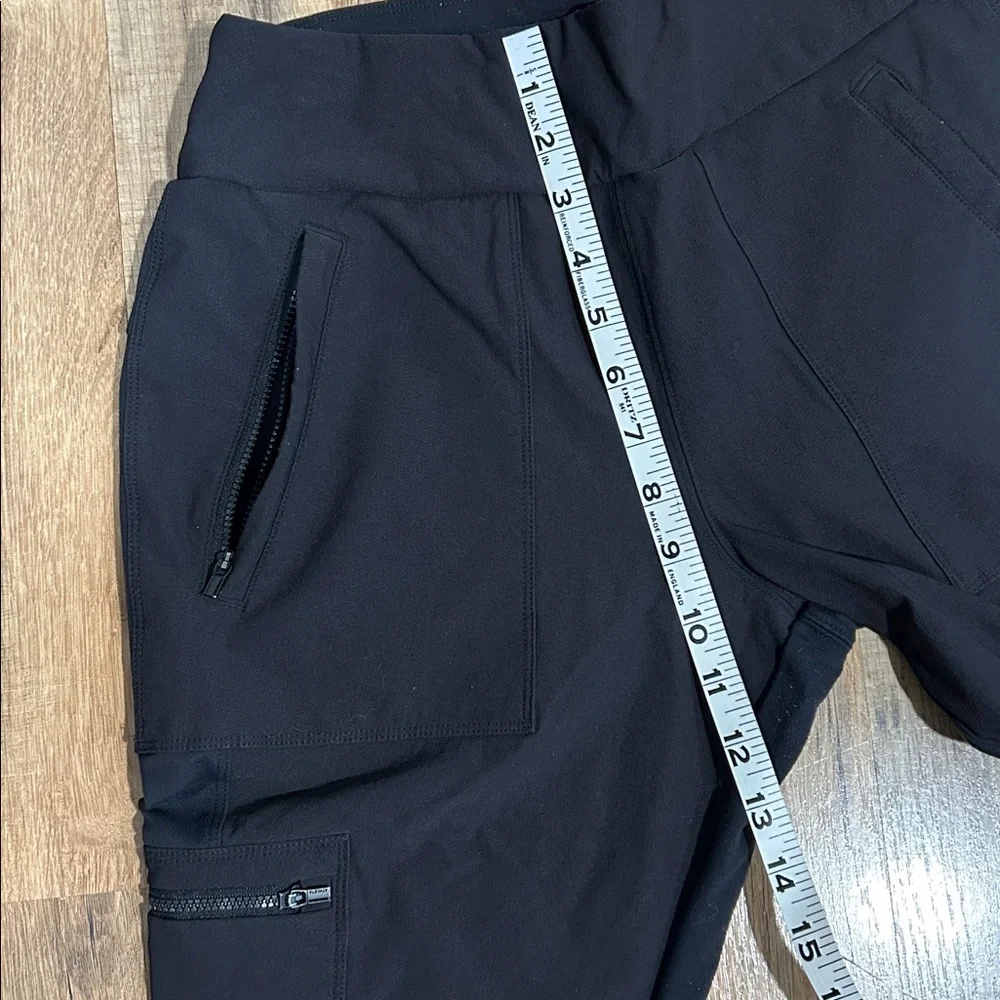 ATHLETA  WOMENS HEADLANDS HYBRID TREK JOGGER PANTS BLACK  SIZE 10 - Picture 6 of 8